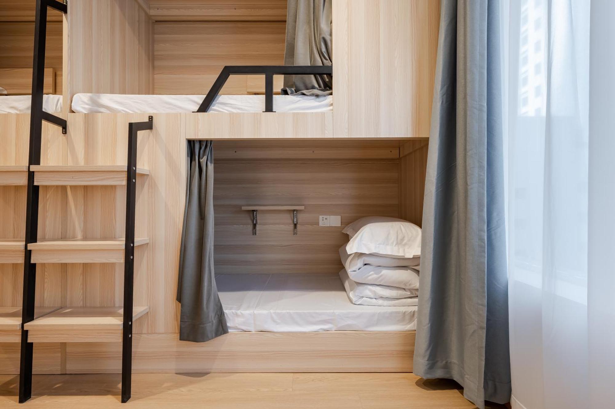 Dayin International Youth Hostel -Near People'S Square & Old Town -Social Area -Bar -Cafe -Gym -Free Laundry Luggage Storage -24H Front Desk -English Service Shanghai Exterior foto